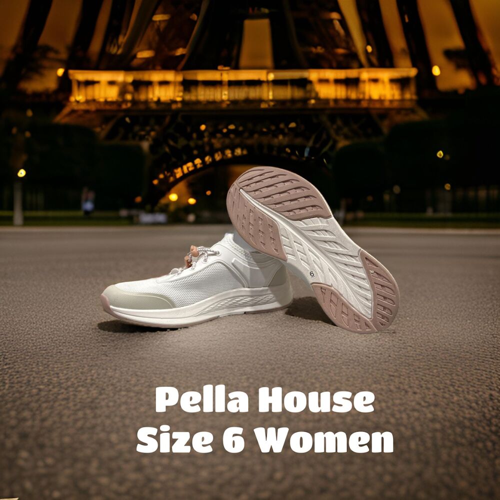 Hurley Women's Roscana Bungee Slip-on Shoes White Size 6 - Picture 4 of 4